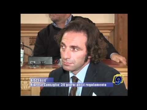 BISCEGLIE | Riprese Consiglio: 30 giorni per il regolamento