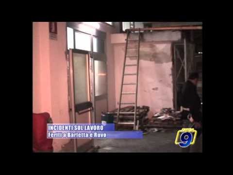INCIDENTI SUL LAVORO | Feriti a Barletta e Ruvo