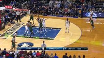 Rudy Gobert Game Winner with a Black Eye! Timberwolves vs Jazz