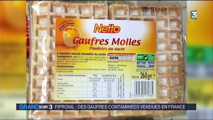 Fipronil : des gaufres contaminées vendues en France