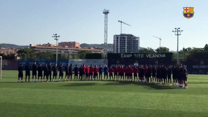 Le Barça fait une minute de silence suite aux attentats