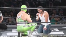Ken Ohka vs. Super Sasadango Machine - DDT Beer Garden Fight (2017) ~ Danshoku Dino & Super Sasadango Machine DAY ~