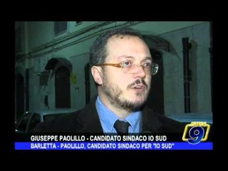 BARLETTA | Paolillo, candidato Sindaco per "Io Sud"