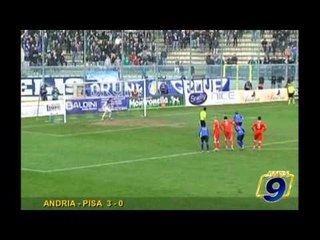 ANDRIA - PISA  3 - 0 | Prima Divisione gir. B