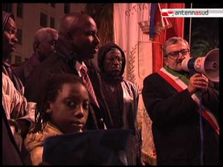 TG 19.12.11 Bari: corteo "no al razzismo", è polemica