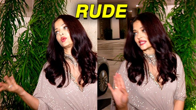 Aishwarya Rai Refuses To Pose For Media At Sridevi Birthday Bash