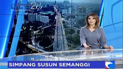 SSS Resmi Beroperasi, Arus Lalin di Semanggi Ramai Lancar