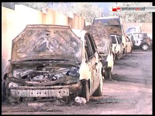 TG 03.01.12 Giovinazzo, torna l'incubo dei roghi di auto