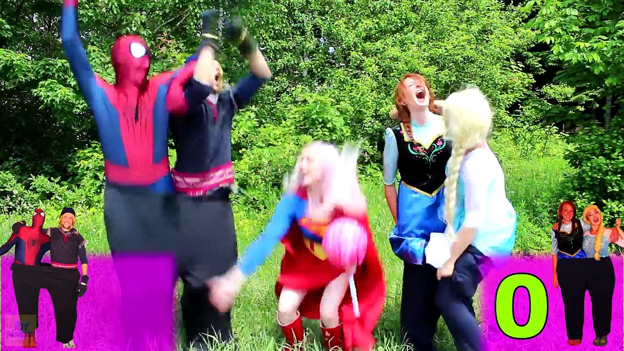 WATERMELON DRESS CHALLENGE! w_ Frozen Elsa Anna Spiderman Horses Lollipop Candy Prank In Real Life-bLMe9BBGpJw