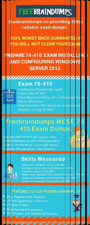Microsoft 70-410 Actual Exam Question Answers