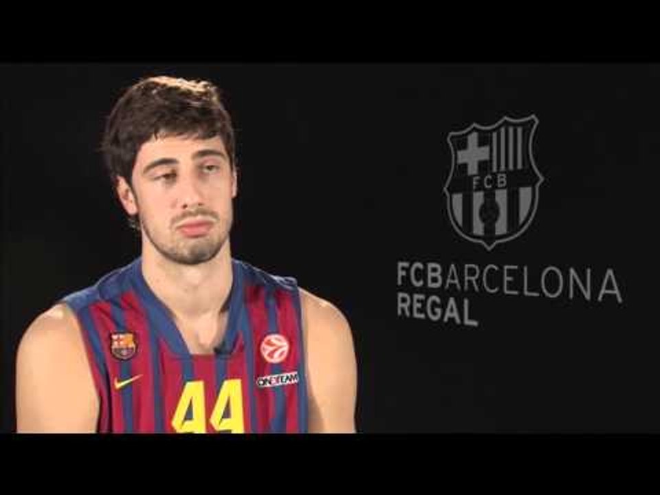 Focus on Ante Tomic, FC Barcelona Regal