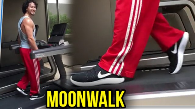 Tiger Shroff MOONWALKING & Workout CRAZY VIDEO