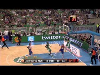 Dunk of the Night: Michael Bramos, Panathinaikos Athens