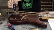 How to install EMG Geezer Butler bass guitar pickups