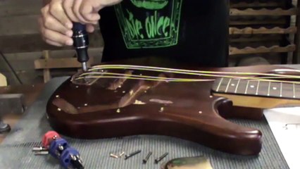 How to install EMG Geezer Butler bass guitar pickups