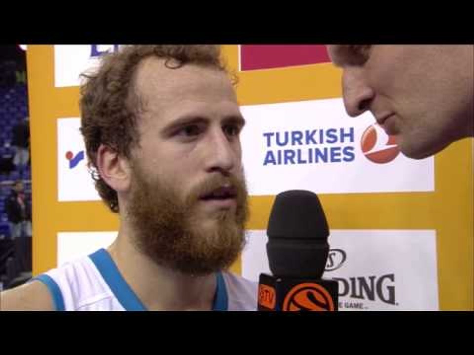 Post-game interview: Sergio Rodriguez, Real Madrid