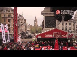 Trafalgar Square is ON in LondOn