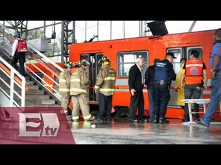 Muere trabajador del Metro en maniobras para retirar tren / Titulares de la tarde