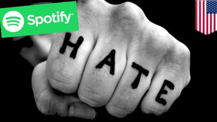 Hate music and white supremacists get scrubbed from Spotify
