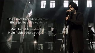 Qismat -- Full Song -- Ammy Virk -- Sargun Mehta -- Jaani -- Lyrical Video