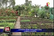 Clausura de río Surco afectará a varios distritos limeños