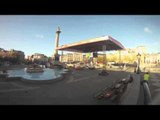 TURKISH AIRLINES EUROLEAGUE FAN ZONE -- Construction Time Lapse