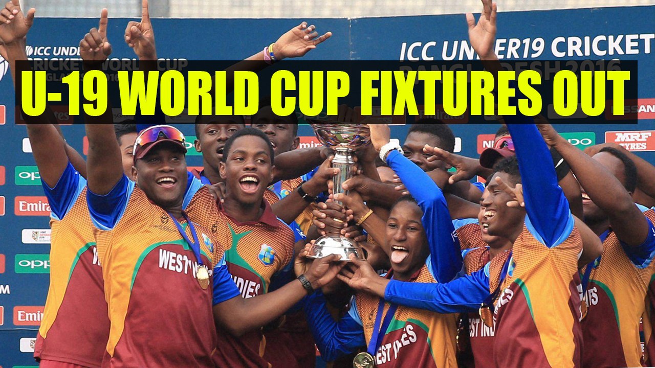 ICC U-19 World Cup: India to play first match with Australia | Oneindia News