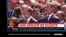 Attentat de Barcelone : Une minute de silence observée avec le roi Felipe VI (vidéo)