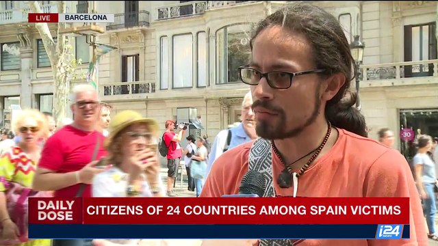 DAILY DOSE | Citizens of 24 countries among Spain victims | Friday, August 18th 2017