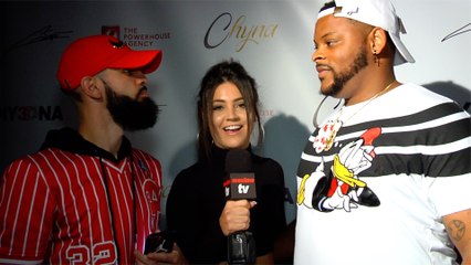 DanRue & NicknPattiWhack Interview "Blac Chyna’s Figurine Dolls Launch" Red Carpet
