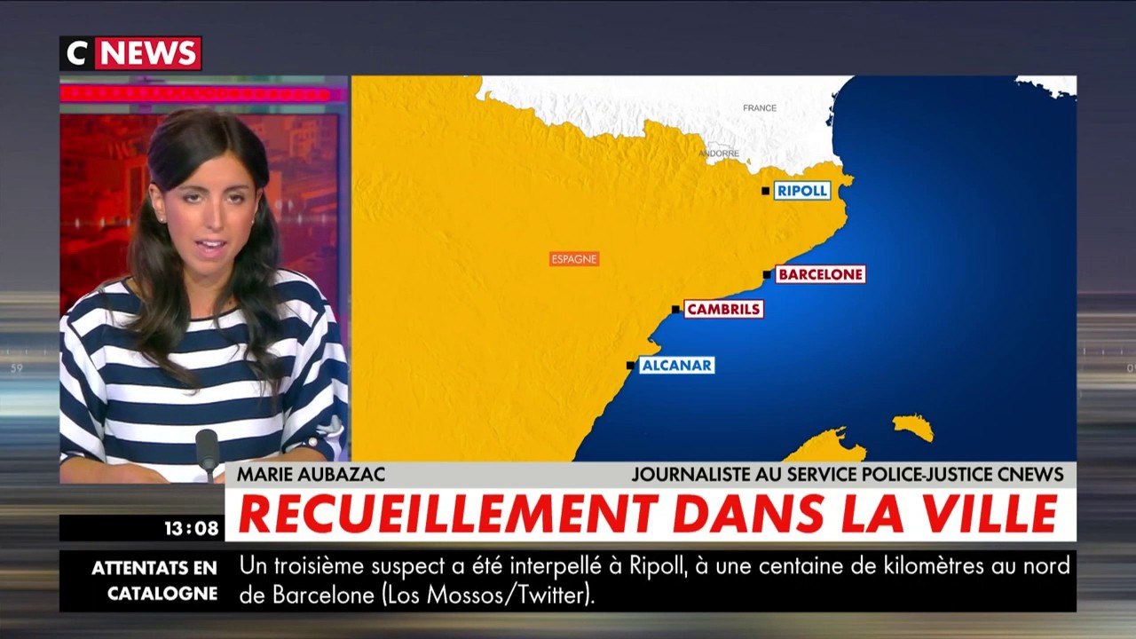 Attentats en Espagne : une cellule terroriste à la manoeuvre