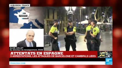 Attentats en Espagne : "C''est une cellule jihadiste très organisée qui a monté ces attaques"