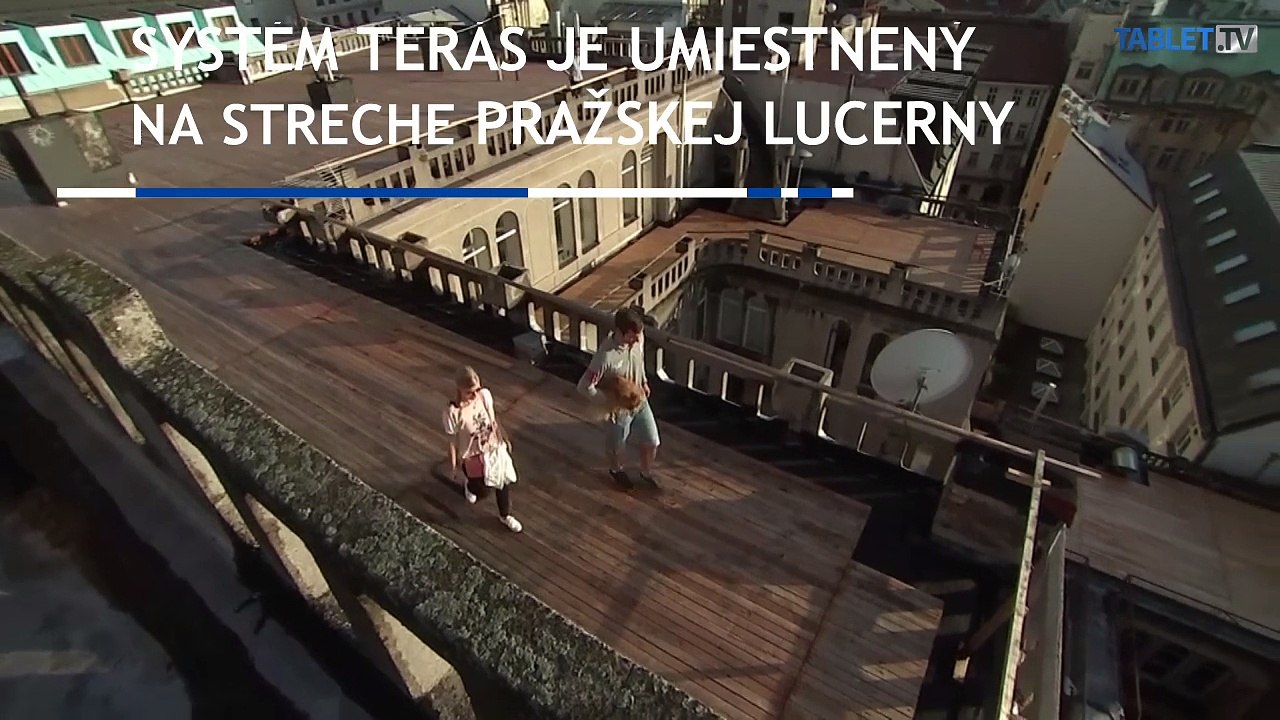V Prahe sprístupnili unikátnu strešnú terasu