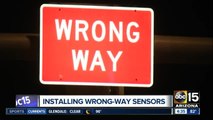 Installing wrong-way driver sensors in the Valley