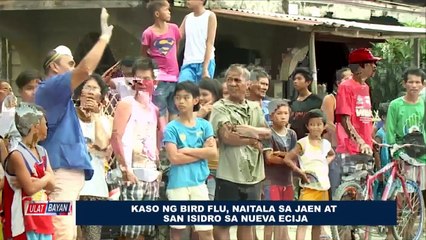 Kaso ng Bird Flu, naitala sa Jaen at San Isidro sa Nueva Ecija