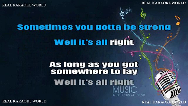 Traveling Wilburys Karaoke End of the line