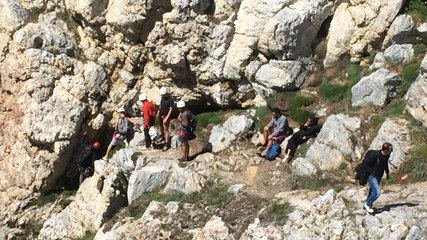 Les falaises de Pen Hir, haut-lieu de l'escalade bretonne