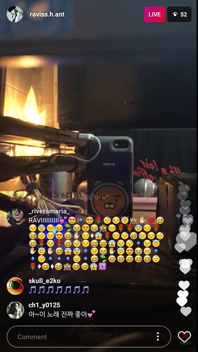 170818 Myunghan Instalive