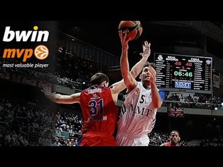 Top 16 Round 11 bwin MVP: Rudy Fernandez, Real Madrid