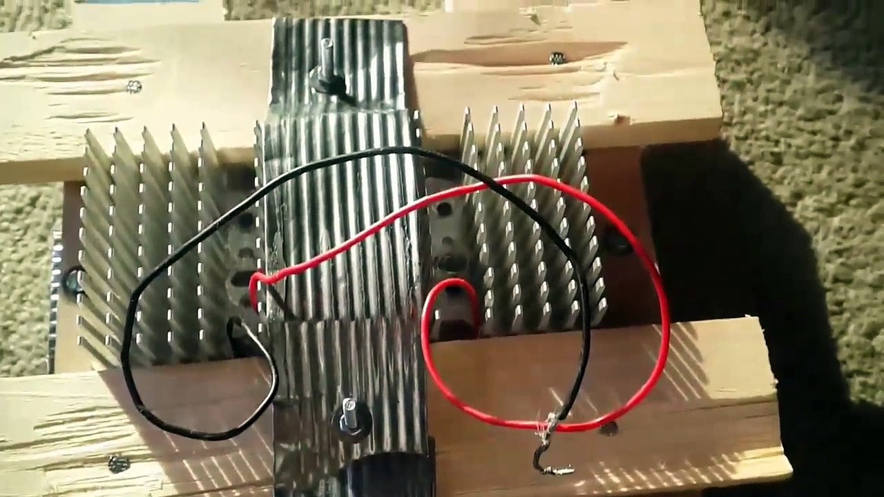 TEC Peltier with Heatsinks and Fans