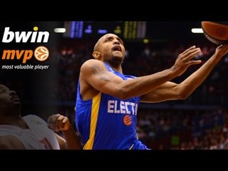 Playoffs Game 1 bwin MVP: Ricky Hickman, Maccabi Electra Tel Aviv