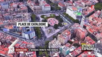 Barcelone : l’attaque minute par minute