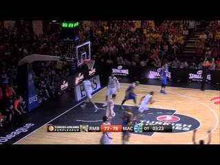 Championship Game Magic Moment: Three-pointer by Tyrese Rice, Maccabi Electra Tel Aviv
