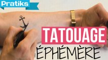 Comment faire un tatouage éphémère ?