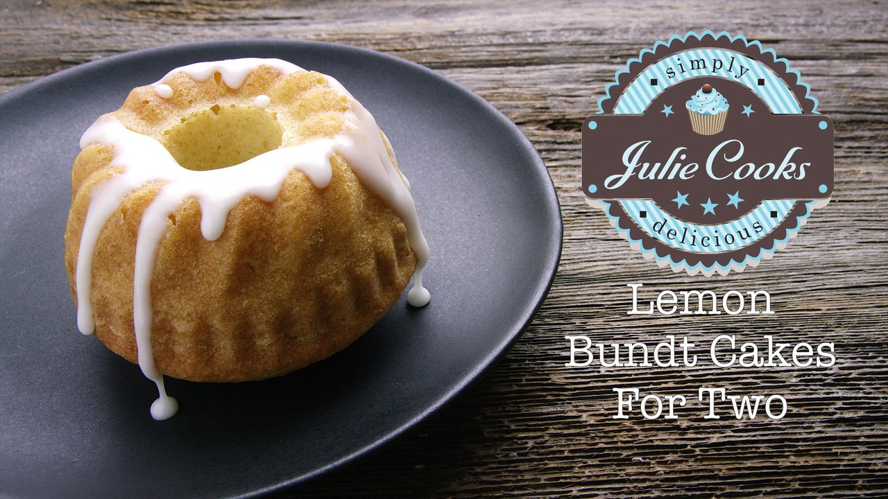 Lemon Bundt Cakes (For Two)