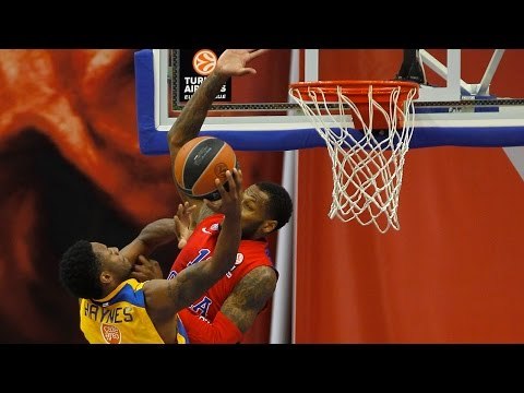 Highlights: CSKA Moscow-Maccabi Electra Tel Aviv
