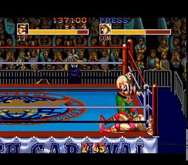 Mega Drive Longplay [398] Saturday Night Slam Masters