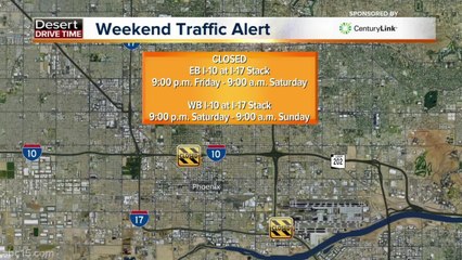 Roads you need to avoid this weekend in Valley