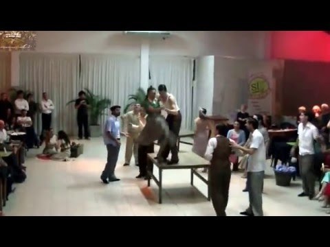 Espectaculo de la compañia de tango de la ex IUNA. Buenos Aires