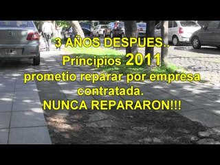 Promesa incumplida en SAN ISIDRO, Buenos Aires